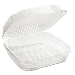 Pactiv Evergreen ClearView™ SmartLock® Food Containers, 49 oz, 8.2 x 8.34 x 2.91, Clear, 200/Carton