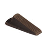 Master Caster® Big Foot® Doorstop, No Slip Rubber Wedge, 2.25w x 4.75d x 1.25h, Brown Door Hardware-Wedge Doorstop - Office Ready