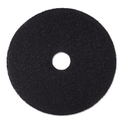 3M™ Black Stripper Floor Pads 7200, 20" Diameter, Black, 5/Carton