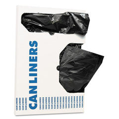 AccuFit® Linear Low Density Can Liners with AccuFit® Sizing, 16 gal, 1 mil, 24" x 32", Black, 250/Carton
