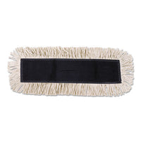 Boardwalk® Disposable Dust Mop Head, Cotton/Synthetic, 36w x 5d, White Mop Heads-Dust - Office Ready
