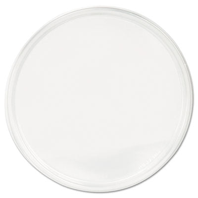Fabri-Kal® PolyPro Microwavable Deli Container Lids, Clear, Plastic, 500/Carton Takeout Food Containers - Office Ready