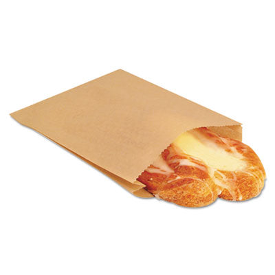 Bagcraft EcoCraft® Grease-Resistant Sandwich Bags, 6.5