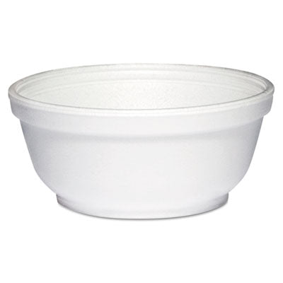 Dart® Insulated Foam Bowls, 8 oz, White, 50/Pack, 20 Packs/Carton Dinnerware-Bowl, Foam - Office Ready