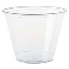 Dart® Ultra Clear™ PET Cups, 9 oz, Squat, 50/Bag, 20 Bags/Carton
