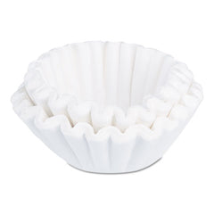 BUNN® Coffee/Tea Filters, 1.5 gal Urn Style, Flat Bottom, 50/Cluster, 10 Clusters/Carton
