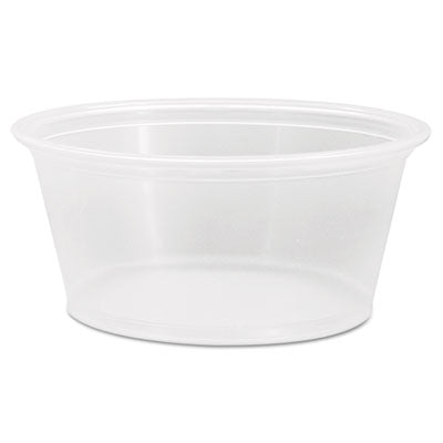 Dart® Conex® Complements Portion/Medicine Cups, 3.25 oz, Clear, 125/Bag, 20 Bags/Carton Portion Cups, Plastic - Office Ready
