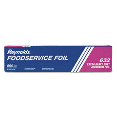 Reynolds Wrap® Extra Heavy-Duty Aluminum Foil Rolls, 18" x 500 ft, Silver