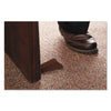 Master Caster® Big Foot® Doorstop, No Slip Rubber Wedge, 2.25w x 4.75d x 1.25h, Brown, 2/Pack Door Hardware-Wedge Doorstop - Office Ready