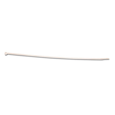 Tatco Nylon Cable Ties, 8 x 0.19, 50 lb, Natural, 1,000/Pack Cable Management-Cord & Cable Strap/Tie - Office Ready