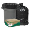 Earthsense® Commercial Linear Low Density Large Trash and Yard Bags, 33 gal, 0.9 mil, 32.5" x 40", Black, 80/Carton Bags-Low-Density Waste Can Liners - Office Ready