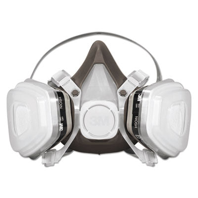 3M™ Half Facepiece Disposable Respirator Assembly, Large Half-Facepiece Respirators - Office Ready