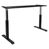 Alera® AdaptivErgo® Single-Pneumatic Height-Adjustable Table Base, 26.18" to 39.57", Black Tables-Multipurpose & Training Tables - Office Ready