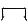 Alera® AdaptivErgo® Single-Pneumatic Height-Adjustable Table Base, 26.18" to 39.57", Black Tables-Multipurpose & Training Tables - Office Ready