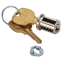 HON® Removable Lock Core Replacement Kit, Brushed Chrome