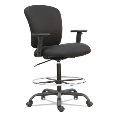 Alera® Mota Series Big and Tall Stool, Supports Up to 450 lb, 28.74