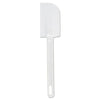 Rubbermaid® Commercial Cook's Scraper, 9 1/2", White Utensils-Spreaders & Scrapers - Office Ready