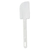 Rubbermaid® Commercial Cook's Scraper, 9 1/2", White Utensils-Spreaders & Scrapers - Office Ready