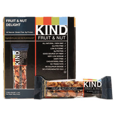 KIND Fruit and Nut Bars, Fruit and Nut Delight, 1.4 oz, 12/Box