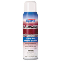 Dymon® Eliminator™ Carpet Spot & Stain Remover, 18 oz Aerosol Spray, 12/Carton Carpet/Upholstery Spot/Stain Removers - Office Ready