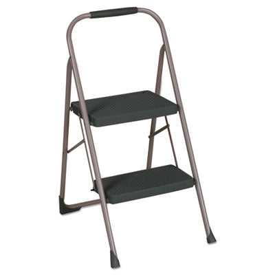 Cosco® Two-Step Big Step™ Folding Step Stool, 2-Step, 200 lb Capacity, 20.5