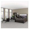 Alera® Glass Door Set For Hutch, 17w x 16h, Clear, 4 Doors/Set Hutch Accessories-Doors - Office Ready