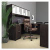 Alera® Glass Door Set For Hutch, 17w x 16h, Clear, 4 Doors/Set Hutch Accessories-Doors - Office Ready