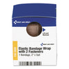 First Aid Only™ SmartCompliance Elastic Bandage Wrap, 2" x 5 yds, Latex-Free Bandages-Clip-Secure Elastic Wrap - Office Ready