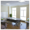 Alera® Reversible Laminate Table Top, Rectangular, 59.38w x 23.63d, White/Gray Tables-Multipurpose & Training Tables - Office Ready