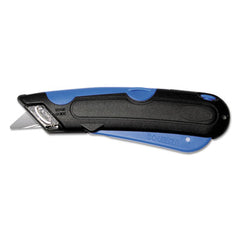 COSCO Easycut™ Self-Retracting Cutter, Black/Blue