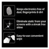WEIMAN® E-tronic Wipes, 7 x 8, 30/Canister Towels & Wipes-Delicate Task Wipe - Office Ready