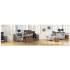 Alera® Valencia™ Series Mobile Box/File Pedestal, Left/Right, 2-Drawers: Box/File, Legal/Letter, Modern Walnut, 15.88" x 19.13" x 22.88" File Cabinets-Vertical Pedestal - Office Ready