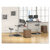 Alera® Valencia™ Series Mobile Box/File Pedestal, Left/Right, 2-Drawers: Box/File, Legal/Letter, Modern Walnut, 15.88" x 19.13" x 22.88" File Cabinets-Vertical Pedestal - Office Ready