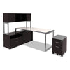 Alera® Open Office Desk Series Low File Cabinet Credenza, 2-Drawer: Pencil/File,Legal/Letter,1 Shelf,Espresso,29.5x19.13x22.88 File Cabinets-Lateral Pedestal - Office Ready