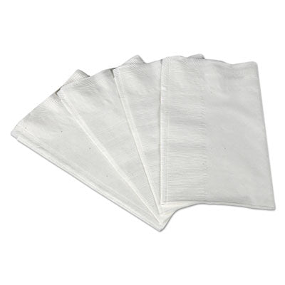 Scott® 1/8-Fold Dinner Napkins, 2-Ply, 17 x 14 63/100, White, 250/Pack, 12 Packs/Carton Napkins-Dinner - Office Ready