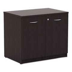 Alera® Valencia™ Series Storage Cabinet, 34 1/8w x 22 7/8d x 29 1/2h, Espresso