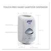 PURELL® TFX™ Touch Free Dispenser, 1,200 mL, 6.5 x 4.5 x 10.58, Dove Gray Automatic Hand Cleaner Dispensers - Office Ready