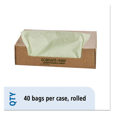 Stout® by Envision™ EcoSafe-6400™ Bags, 48 gal, 0.85 mil, 42