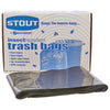 Stout® by Envision™ Insect-Repellent Trash Bags, 55 gal, 2 mil, 37" x 52", Black, 65/Box Bags-Low-Density Waste Can Liners - Office Ready