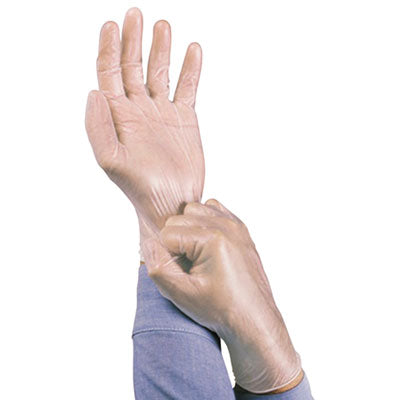AnsellPro Dura-Touch® PVC Gloves, Medium, Clear, 100/Box Gloves-Exam, PVC - Office Ready