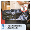 Stout® by Envision™ Insect-Repellent Trash Bags, 55 gal, 2 mil, 37" x 52", Black, 65/Box Bags-Low-Density Waste Can Liners - Office Ready
