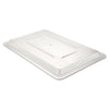 Rubbermaid® Commercial Food/Tote Box Lids, 12 x 18, Clear, Plastic Storage Food Containers - Office Ready