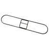 Boardwalk® Clip-On Dust Mop Frame, 36w x 5d, Zinc Plated Dust Mop Frames-Clip - Office Ready