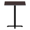 Alera® Hospitality Series Single-Column Bases, 40.38"h, 300 lb Cap, Steel, Black Tables-Hospitality & Breakroom Tables - Office Ready