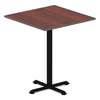 Alera® Hospitality Series Single-Column Bases, 40.38"h, 300 lb Cap, Steel, Black Tables-Hospitality & Breakroom Tables - Office Ready