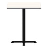 Alera® Hospitality Series Single-Column Bases, 40.38"h, 300 lb Cap, Steel, Black Tables-Hospitality & Breakroom Tables - Office Ready