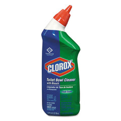 Clorox® Toilet Bowl Cleaner with Bleach, Fresh Scent, 24oz Bottle