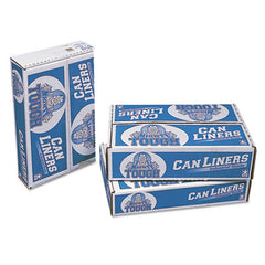 Pitt Plastics Linear Low Density Can Liners, 30 gal, 0.75 mil, 30" x 36", White, 200/Carton