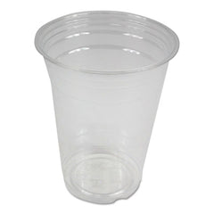 Boardwalk® Clear Plastic Cold Cups, 16 oz, PET, 20 Cups/Sleeve, 50 Sleeves/Carton