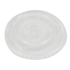 Boardwalk® PET Cold Cup Lids, Fits 16 oz to 24 oz Plastic Cups, Clear, 1,000/Carton